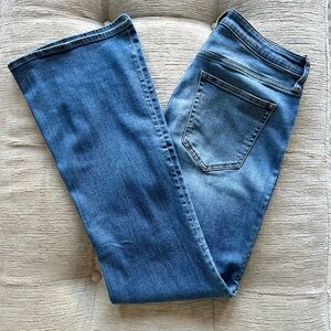 J Crew Light Wash Skinny Flare Women's Jeans